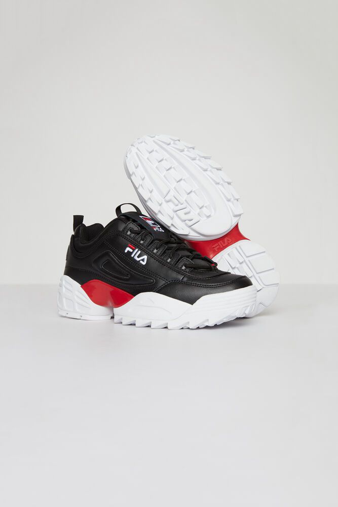 Fila Trainers Mens Black Disruptor 2 Lab - Ireland 96128-PWAN